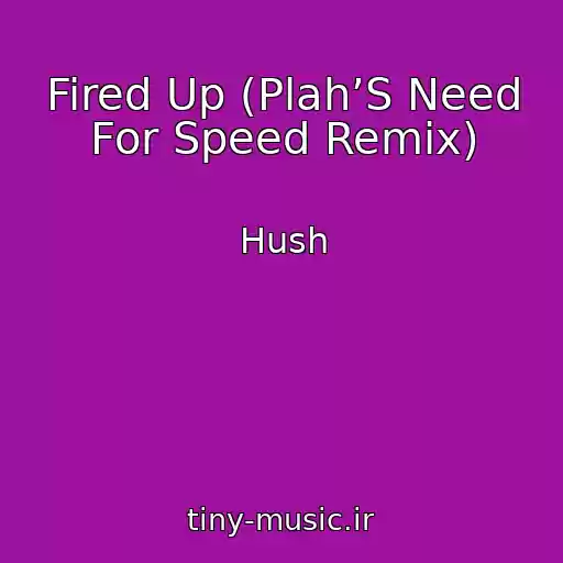 کاور آهنگ Fired Up (Plah’S Need For Speed Remix) از Hush
