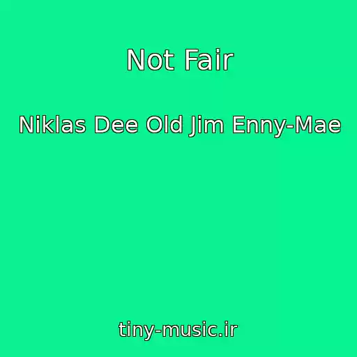 کاور آهنگ Not Fair از Niklas Dee Old Jim Enny-Mae
