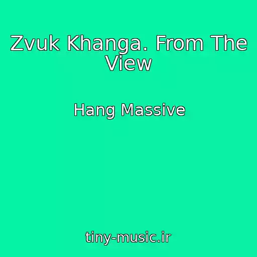 کاور آهنگ Zvuk Khanga. From The View از Hang Massive