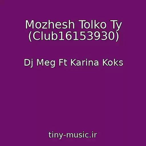 کاور آهنگ Mozhesh Tolko Ty (Club16153930) از Dj Meg Ft Karina Koks