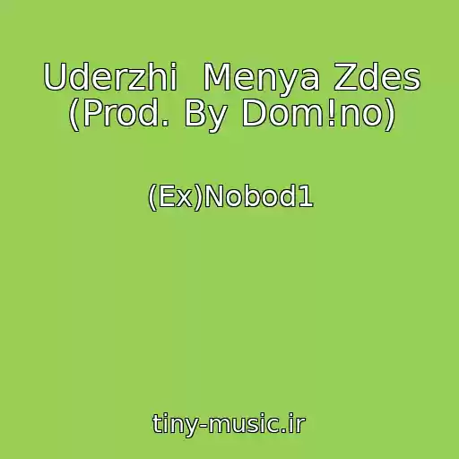 کاور آهنگ Uderzhi  Menya Zdes (Prod. By Dom!no) از (Ex)Nobod1