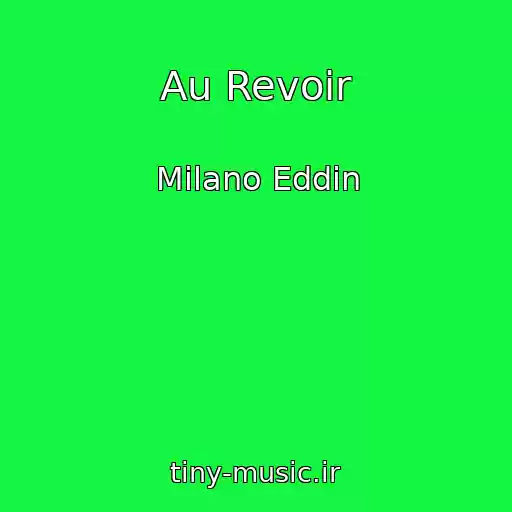 کاور آهنگ Au Revoir از Milano Eddin
