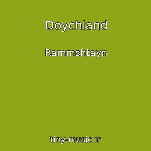 کاور آهنگ Doychland از Rammshtayn