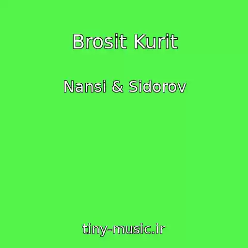 کاور آهنگ Brosit Kurit از Nansi & Sidorov