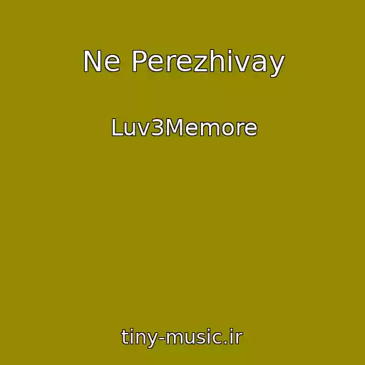 کاور آهنگ Ne Perezhivay از Luv3Memore