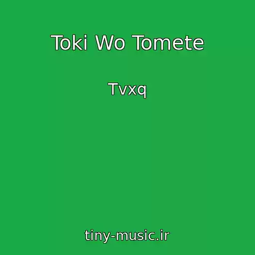 کاور آهنگ Toki Wo Tomete از Tvxq