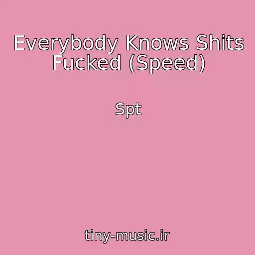 کاور آهنگ Everybody Knows Shits Fucked (Speed) از Spt