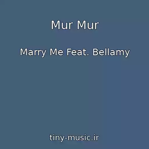 کاور آهنگ Mur Mur از Marry Me Feat. Bellamy