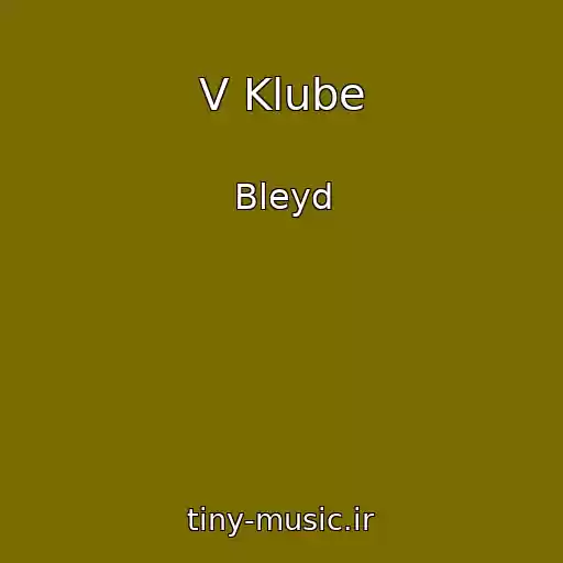 کاور آهنگ V Klube از Bleyd