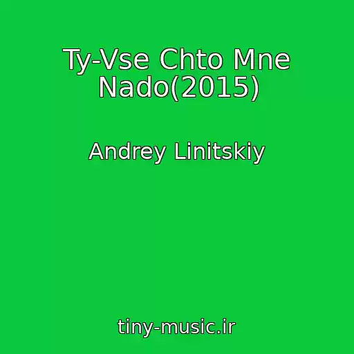 کاور آهنگ Ty-Vse Chto Mne Nado(2015) از Andrey Linitskiy