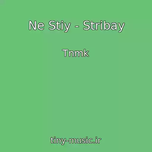 کاور آهنگ Ne Stіy - Stribay از Tnmk