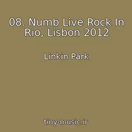 کاور آهنگ 08. Numb Live Rock In Rio, Lisbon 2012 از Linkin Park