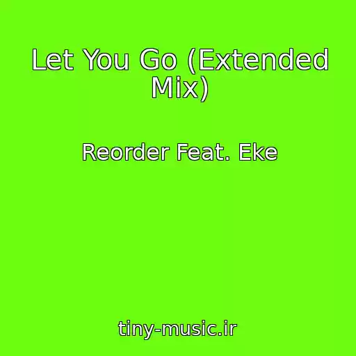 کاور آهنگ Let You Go (Extended Mix) از Reorder Feat. Eke