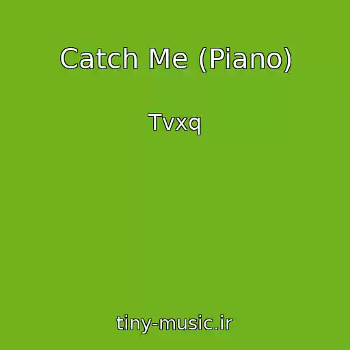 کاور آهنگ Catch Me (Piano) از Tvxq