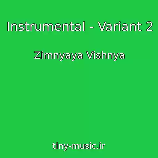 کاور آهنگ Instrumental - Variant 2 از Zimnyaya Vishnya