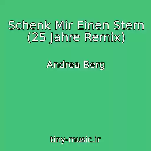کاور آهنگ Schenk Mir Einen Stern (25 Jahre Remix) از Andrea Berg