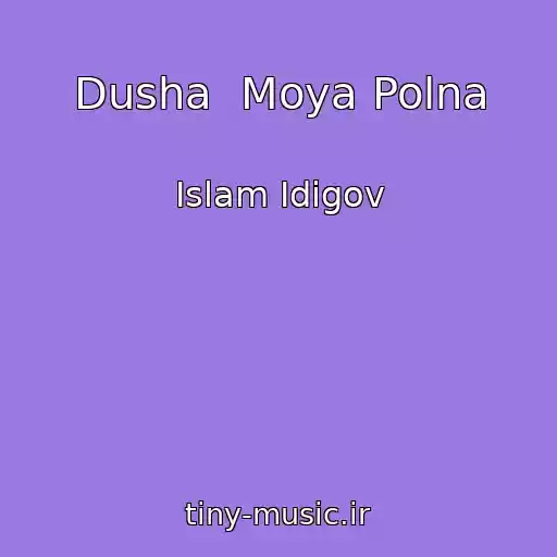 کاور آهنگ Dusha  Moya Polna از Islam Idigov
