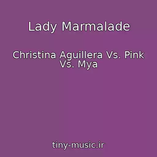 کاور آهنگ Lady Marmalade از Christina Aguillera Vs. Pink Vs. Mya