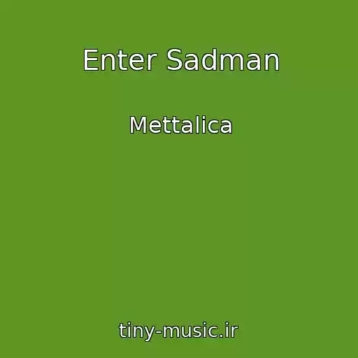 کاور آهنگ Enter Sadman از Mettalica
