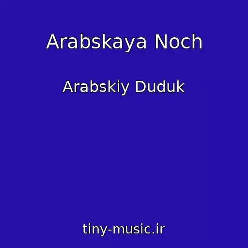 کاور آهنگ Arabskaya Noch از Arabskiy Duduk
