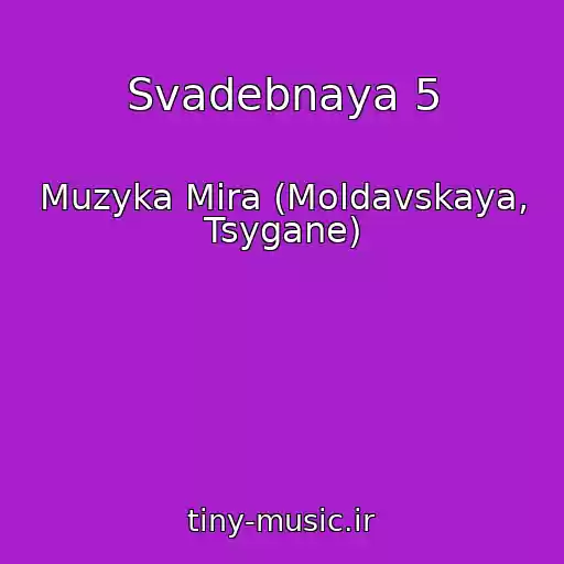 کاور آهنگ Svadebnaya 5 از Muzyka Mira (Moldavskaya, Tsygane)