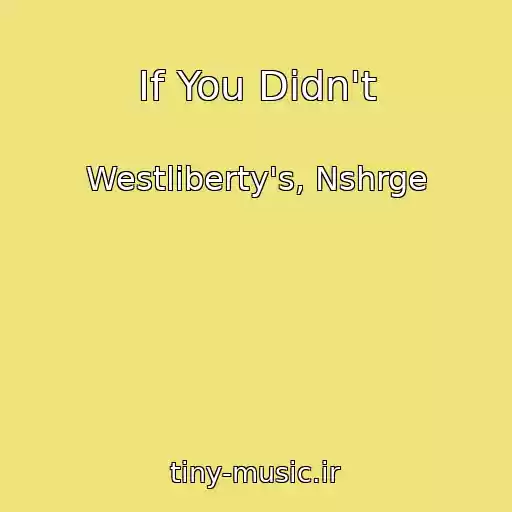 کاور آهنگ If You Didn't از Westliberty's, Nshrge