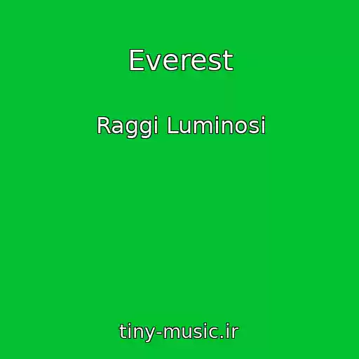 کاور آهنگ Everest از Raggi Luminosi