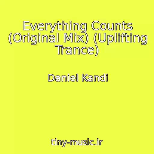 کاور آهنگ Everything Counts (Original Mix) (Uplifting Trance) از Daniel Kandi