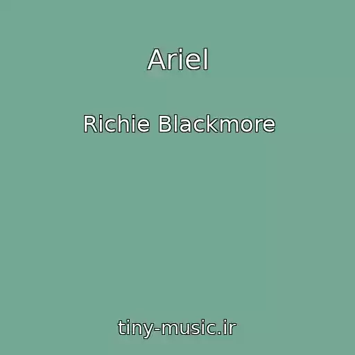کاور آهنگ Ariel از Richie Blackmore