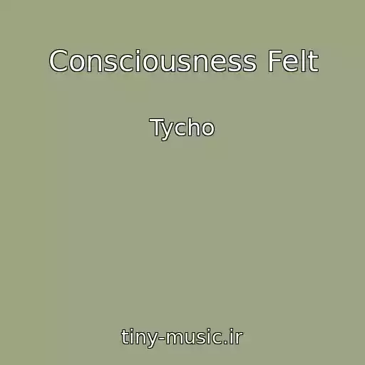 کاور آهنگ Consciousness Felt از Tycho