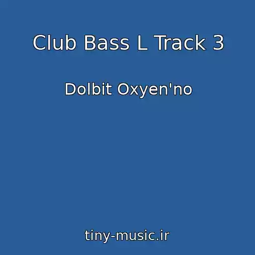 کاور آهنگ Club Bass L Track 3 از Dolbit Oxyen'no