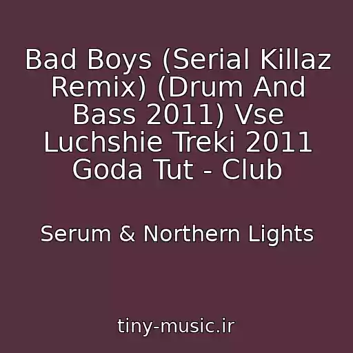 کاور آهنگ Bad Boys (Serial Killaz Remix) (Drum And Bass 2011) Vse Luchshie Treki 2011 Goda Tut - Club از Serum & Northern Lights