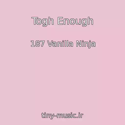 کاور آهنگ Togh Enough از 187 Vanilla Ninja