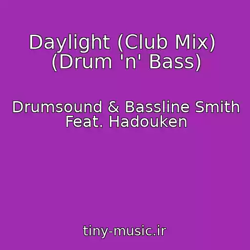 کاور آهنگ Daylight (Club Mix)  (Drum 'n' Bass) از Drumsound & Bassline Smith Feat. Hadouken