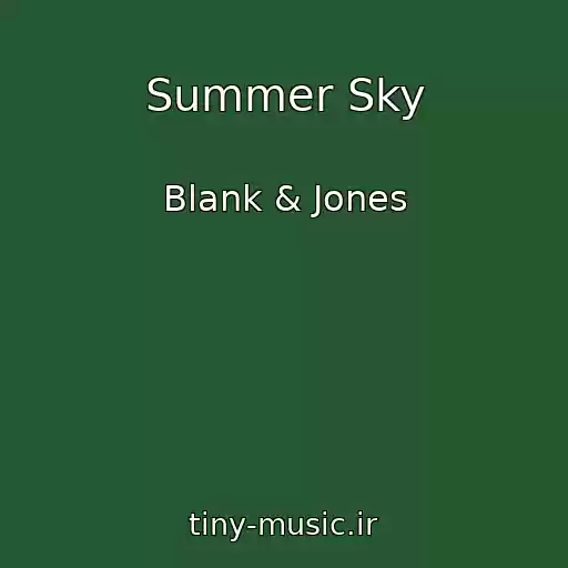 کاور آهنگ Summer Sky از Blank & Jones