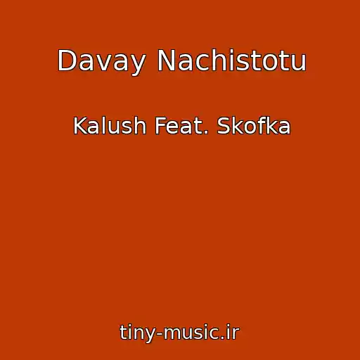 کاور آهنگ Davay Nachistotu از Kalush Feat. Skofka
