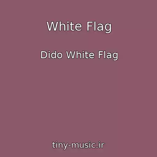 کاور آهنگ White Flag از Dido White Flag