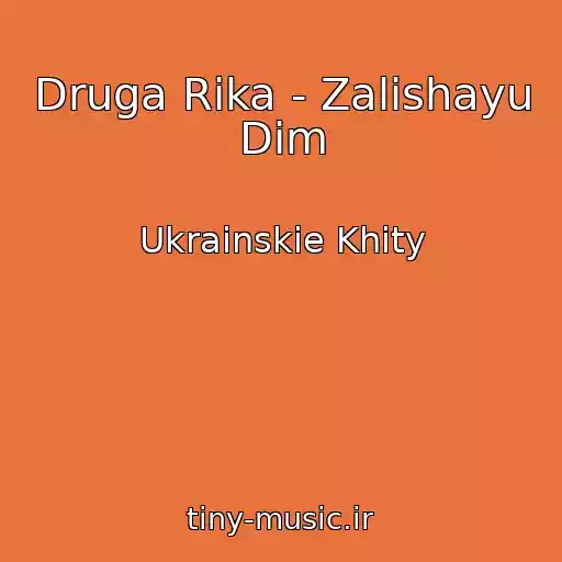 کاور آهنگ Druga Rika - Zalishayu Dіm از Ukrainskie Khity