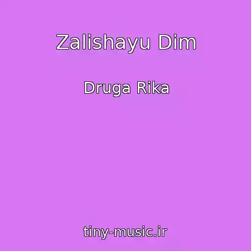 کاور آهنگ Zalishayu Dіm از Druga Rika