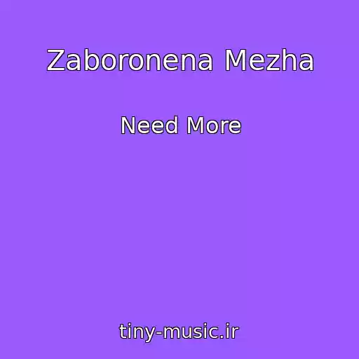 کاور آهنگ Zaboronena Mezha از Need More