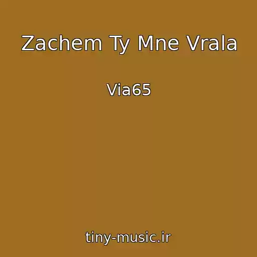 کاور آهنگ Zachem Ty Mne Vrala از Via65