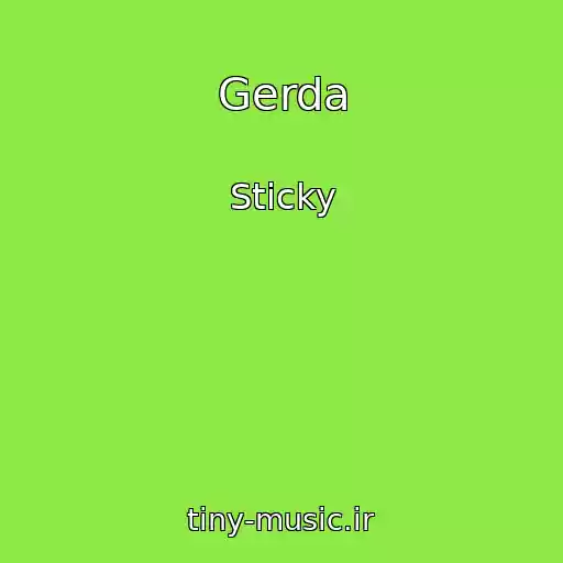 کاور آهنگ Gerda از Sticky