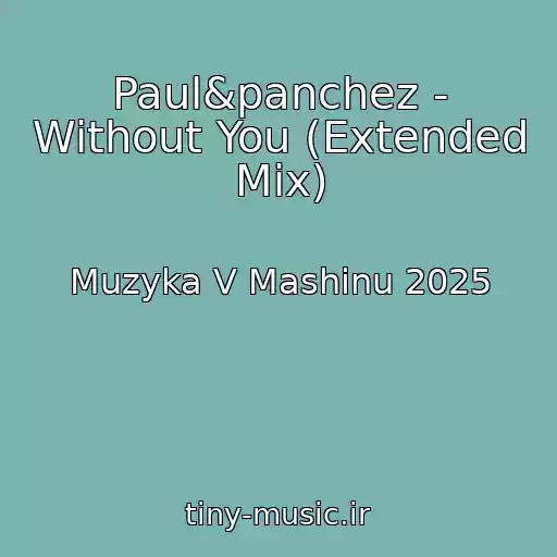 کاور آهنگ Paul&panchez - Without You (Extended Mix) از Muzyka V Mashinu 2025