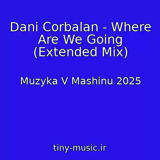 کاور آهنگ Dani Corbalan - Where Are We Going (Extended Mix) از Muzyka V Mashinu 2025