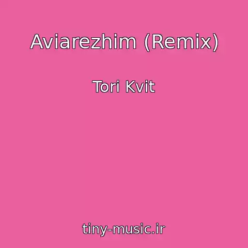 کاور آهنگ Aviarezhim (Remix) از Tori Kvit