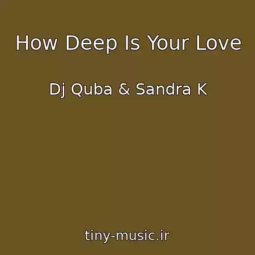 کاور آهنگ How Deep Is Your Love از Dj Quba & Sandra K