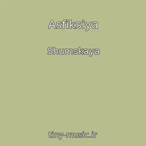 کاور آهنگ Asfiksiya از Shumskaya