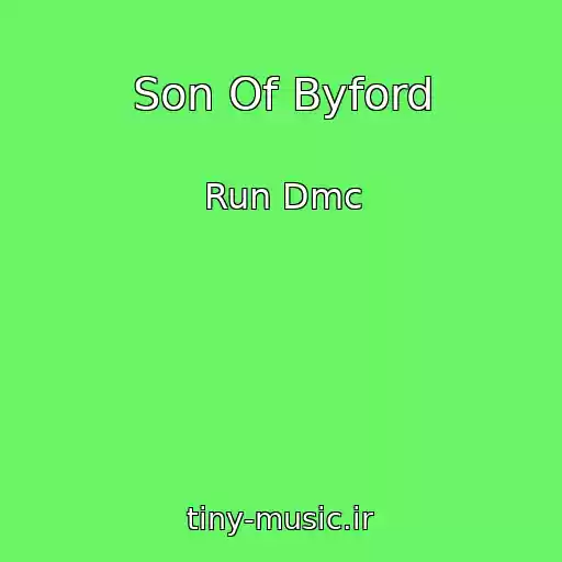 کاور آهنگ Son Of Byford از Run Dmc