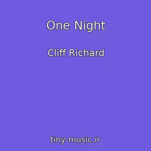 کاور آهنگ One Night از Cliff Richard