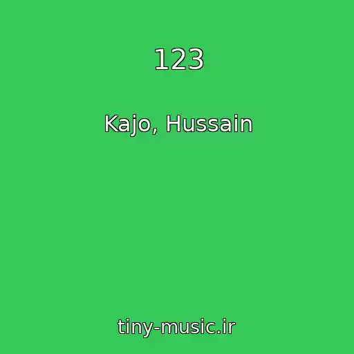 کاور آهنگ 123 از Kajo, Hussain